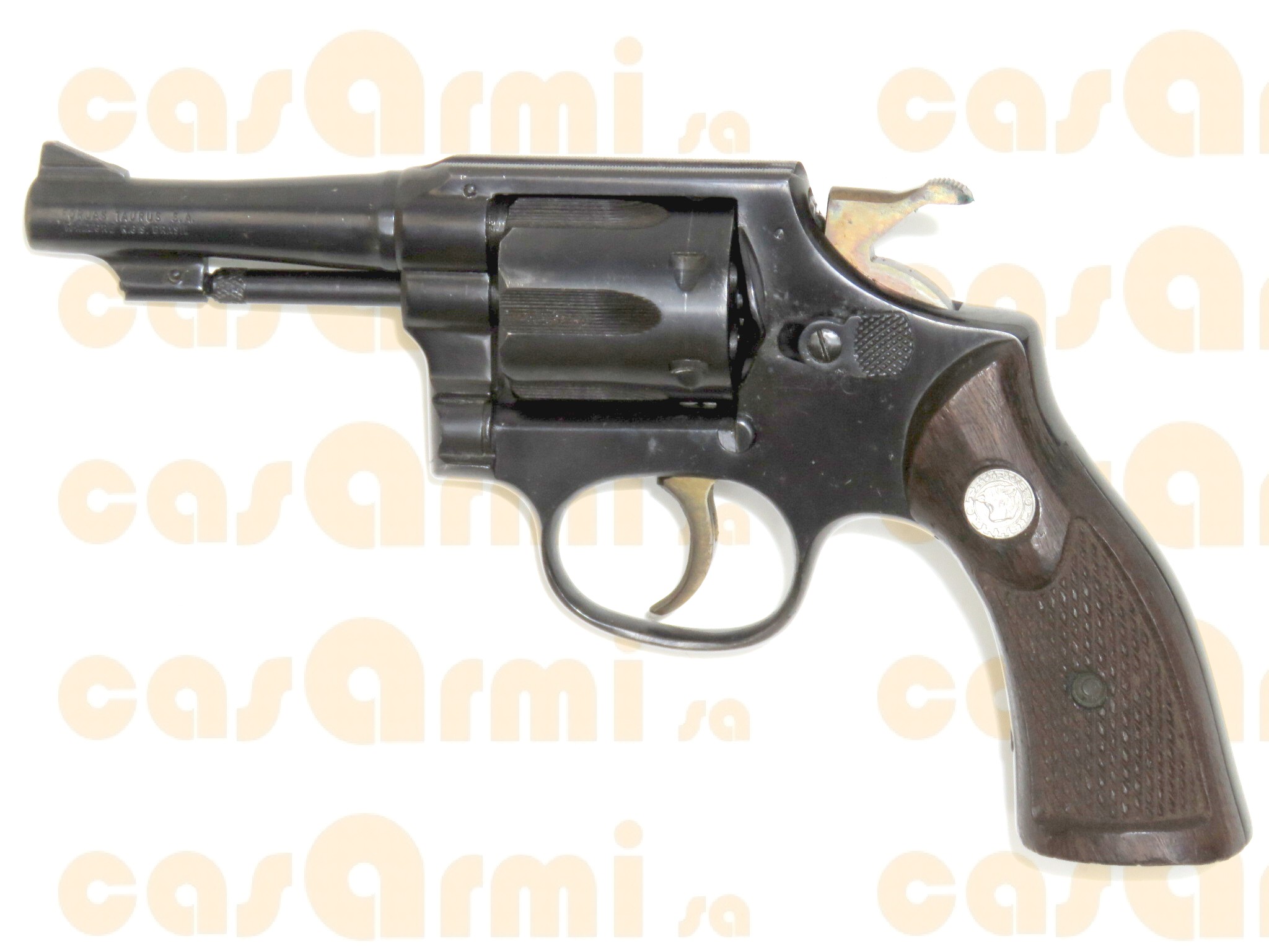 Taurus canna 3', con valigetta in plastica e fondina in cuoio .22 long rifle